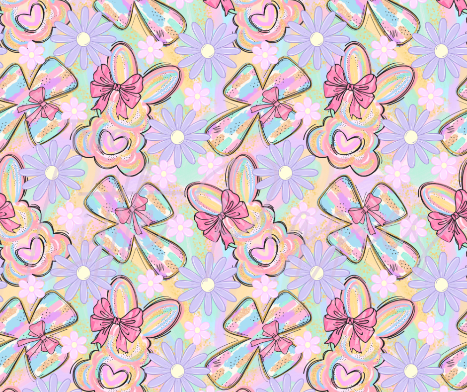 Printed Vinyl - Brushstroke Bunny