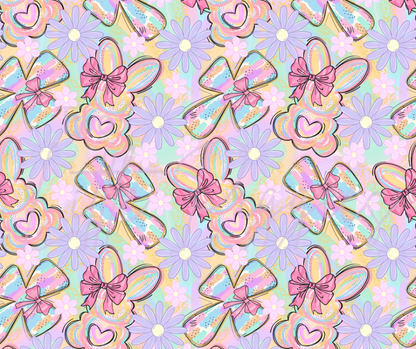 Printed Vinyl - Brushstroke Bunny