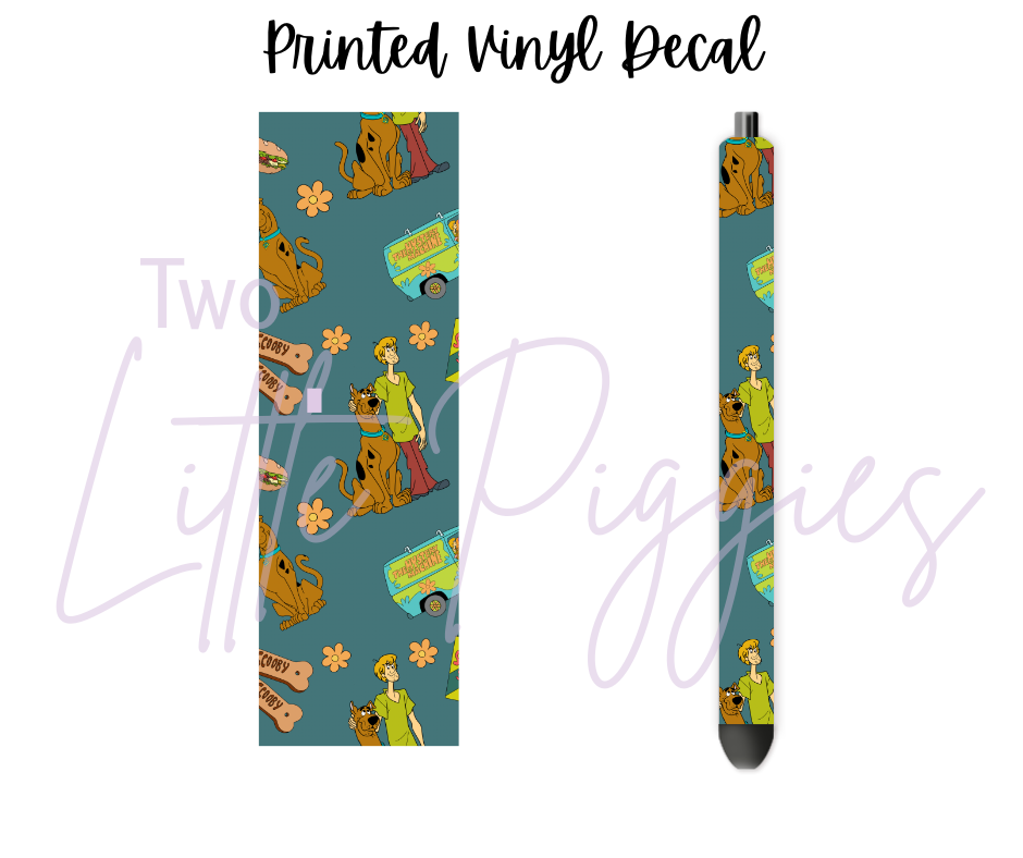 Printed Vinyl - 90's - Scooby-Do