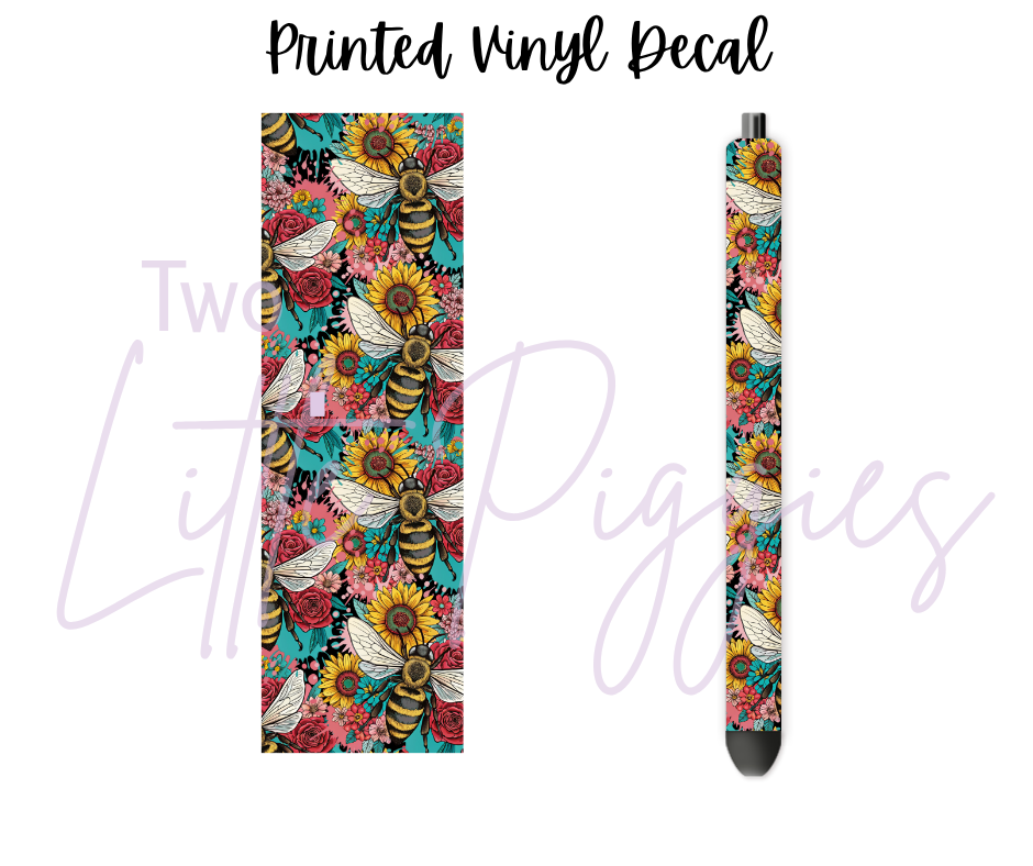 Printed Vinyl - Spring Bee