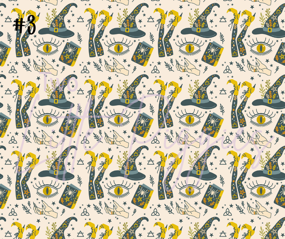 Printed Vinyl - Halloween - Potions