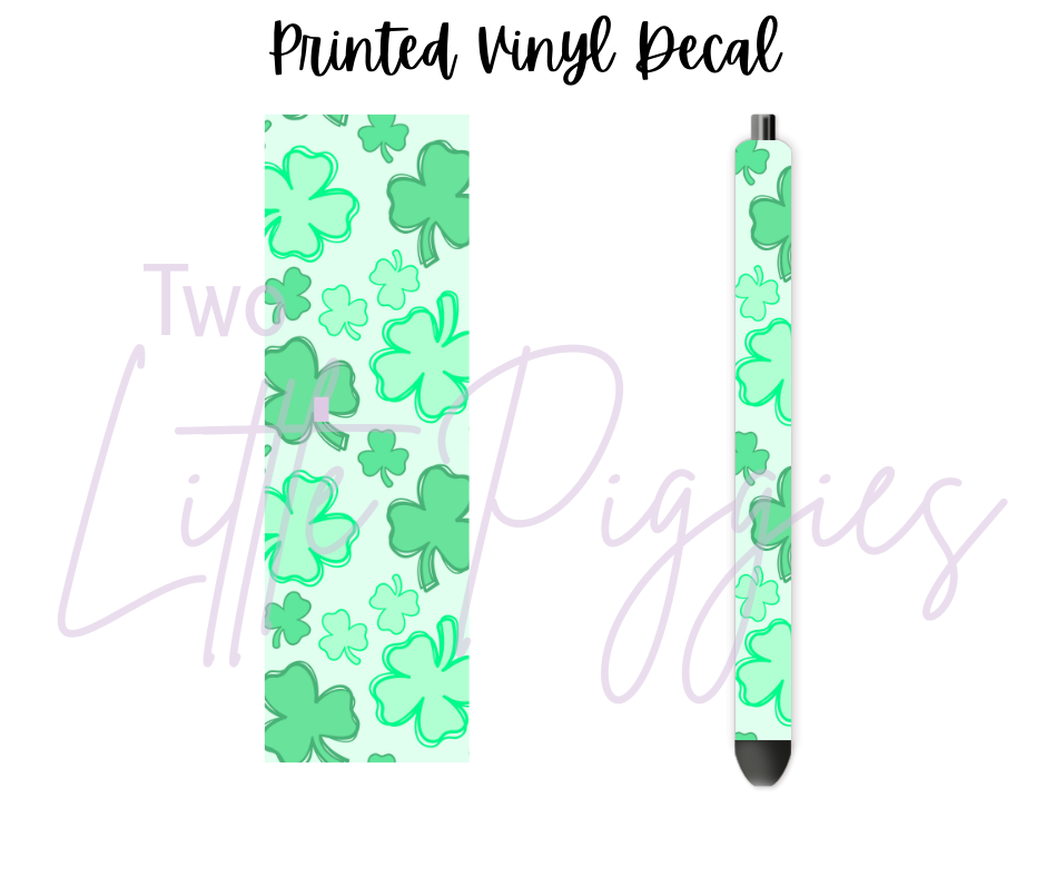 Printed Vinyl - St. Patrick's - Doodle