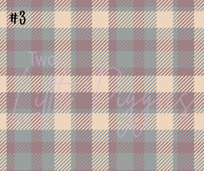 Printed Vinyl - September Plaid