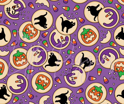 Printed Vinyl - Halloween Sugar Cookie Collection