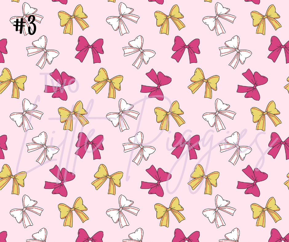 Printed Vinyl - Coquette Softball