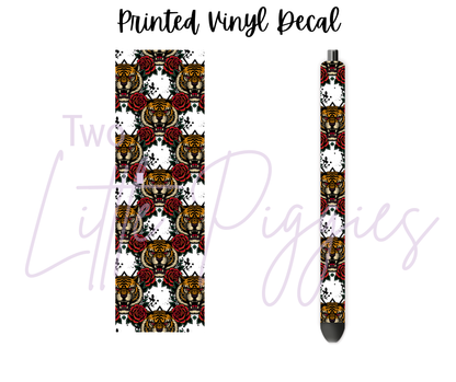 Printed Vinyl - Tiger Bloom