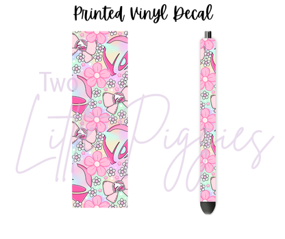 Printed Vinyl - Taco Bell Floral