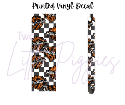 Printed Vinyl - Harley Davidson