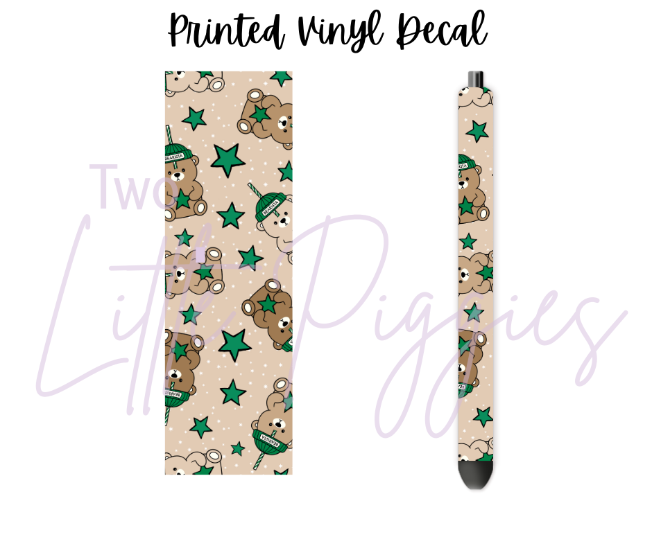 Printed Vinyl - Starbucks Bearista