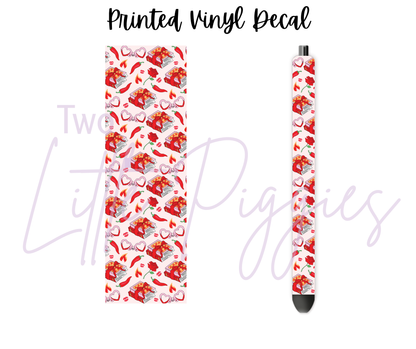 Printed Vinyl - Bookish - Spicy Books