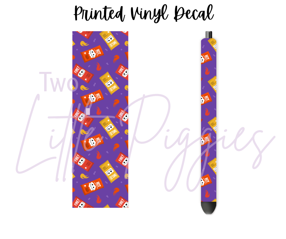 Printed Vinyl - Taco Bell Silly Sauce