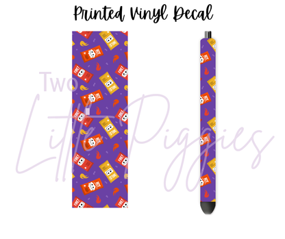 Printed Vinyl - Taco Bell Silly Sauce