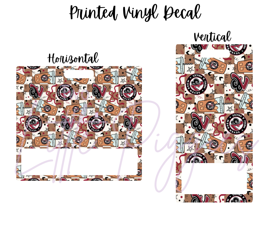 Printed Vinyl - 7 Brew