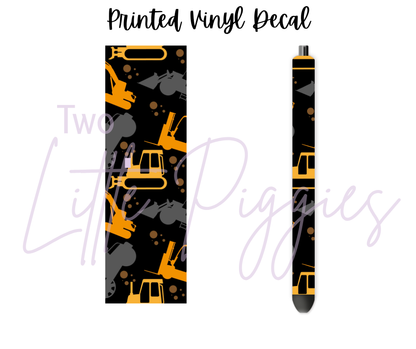Printed Vinyl - Excavator
