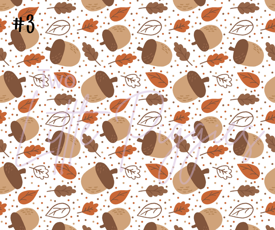 Printed Vinyl - Autumn Days