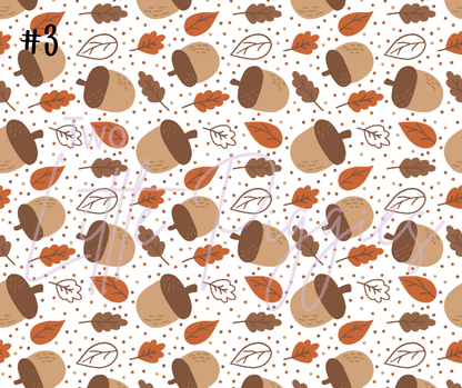 Printed Vinyl - Autumn Days