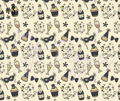 Printed Vinyl - Boho New Year