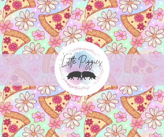 Printed Vinyl - Springtime Pizza