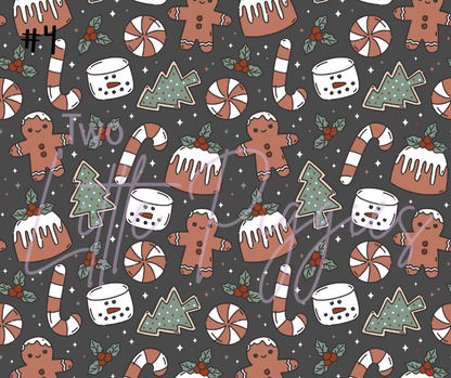 Printed Vinyl - Christmas Sweets