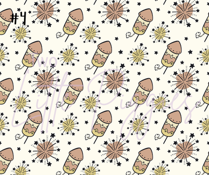 Printed Vinyl - Boho New Year