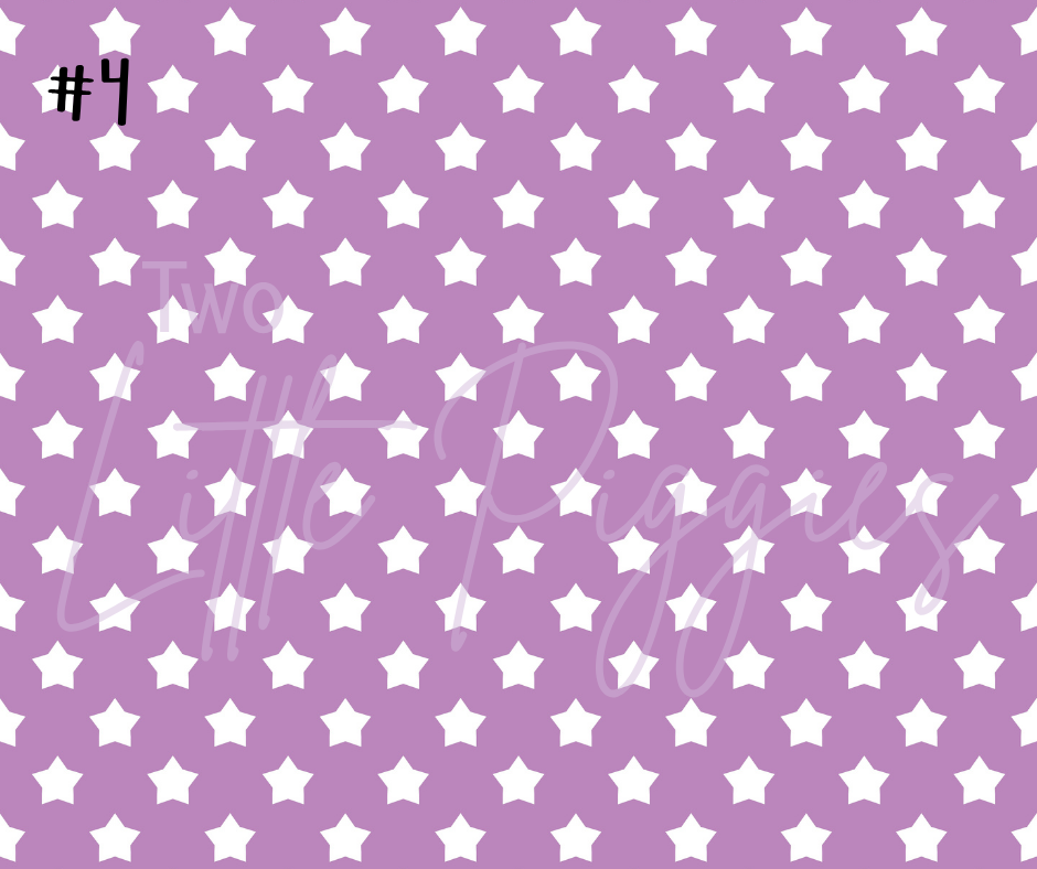 Printed Vinyl - Halloween Teal & Purple Collection