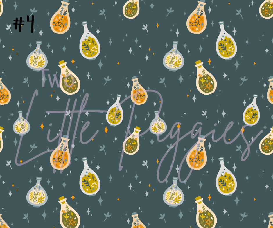 Printed Vinyl - Halloween - Potions