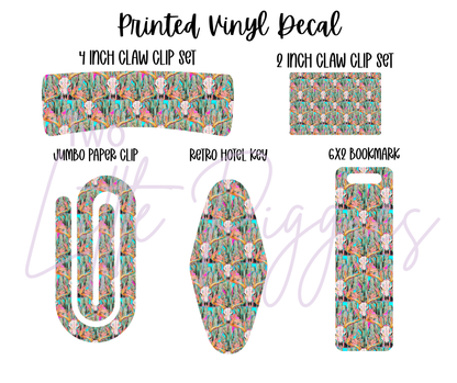 Printed Vinyl - Wild Like the West