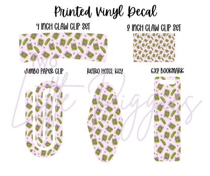 Printed Vinyl - Pickle Jars