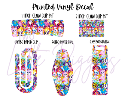 Printed Vinyl - 90's - Lisa Frank