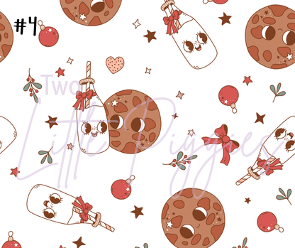 Printed Vinyl - Groovy Retro Christmas