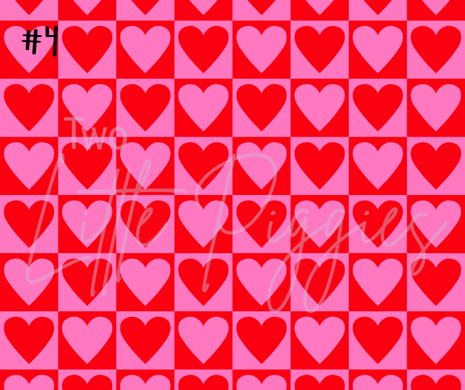 Printed Vinyl - Valentine - Lucky In Love