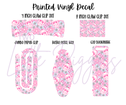Printed Vinyl - XOXO, Jason