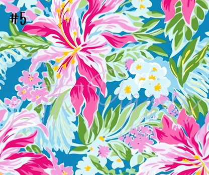 Printed Vinyl - Preppy Lily