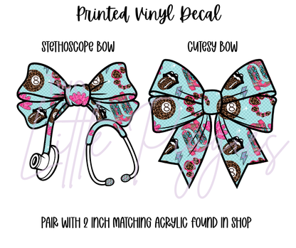 Printed Vinyl - Western Leopard 8 Ball