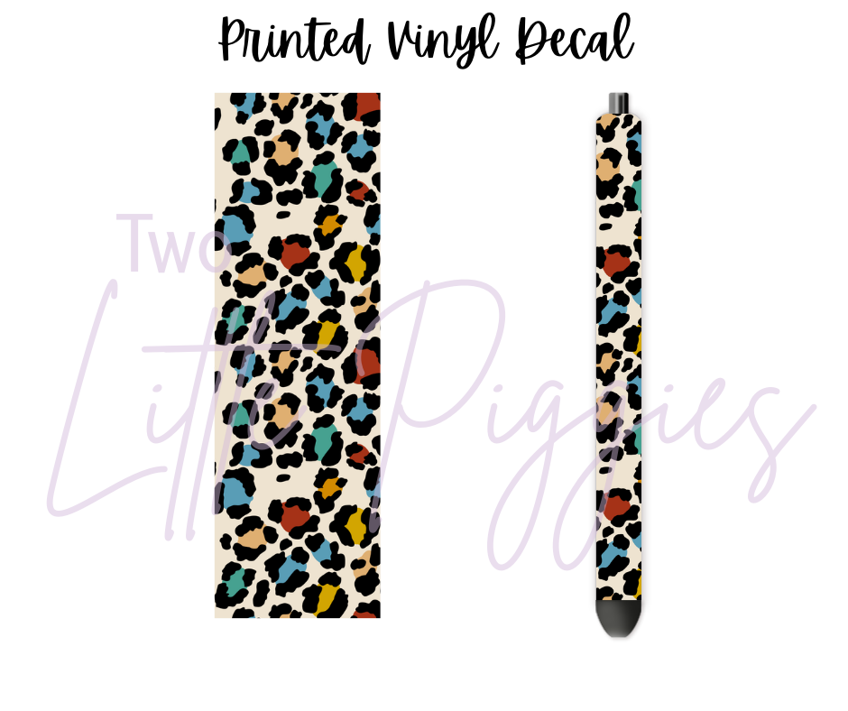 Printed Vinyl -  Trendy Leopard