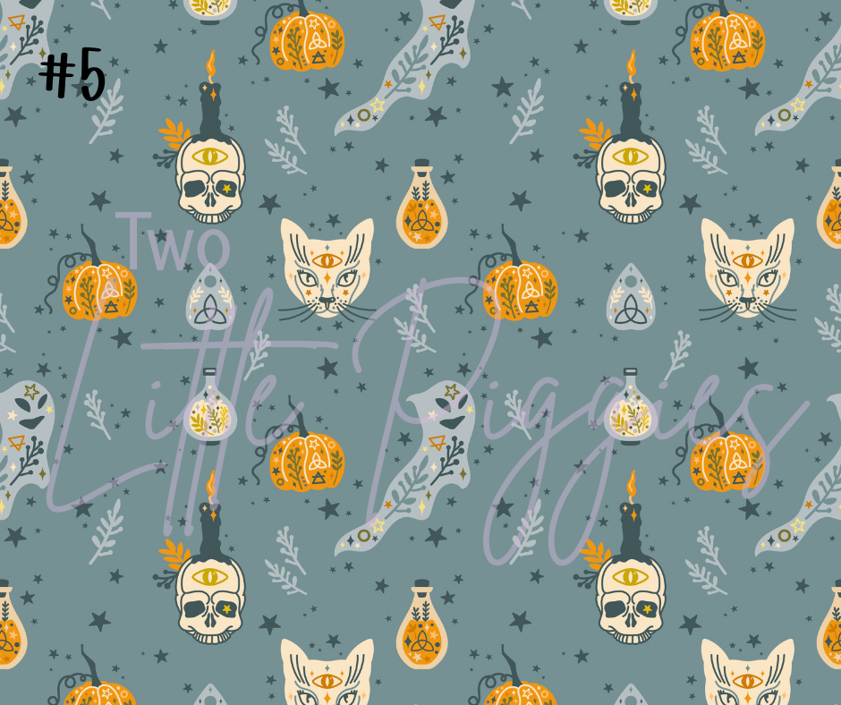 Printed Vinyl - Halloween - Potions