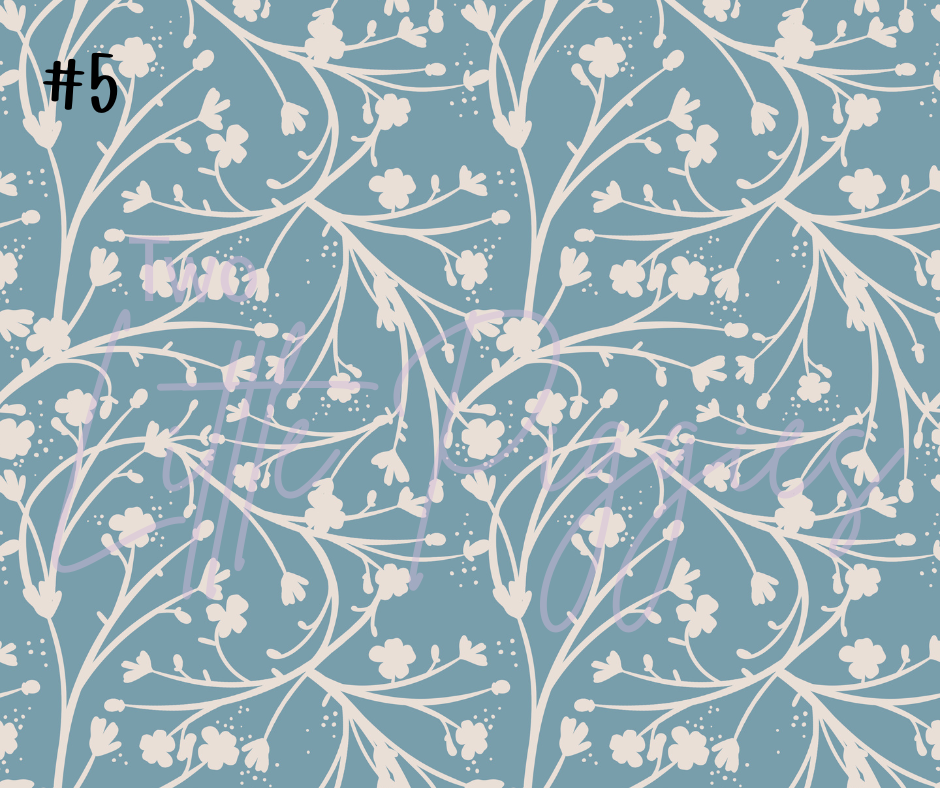 Printed Vinyl - Japanese Patterns