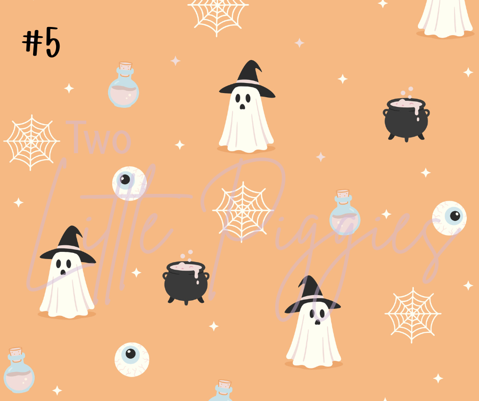 Printed Vinyl - Halloween - Happy Halloween