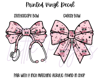 Printed Vinyl - Trash Panda