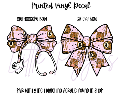 Printed Vinyl - Bubblegum Tiger
