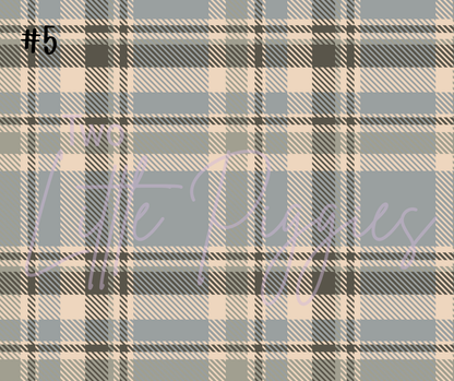 Printed Vinyl - September Plaid