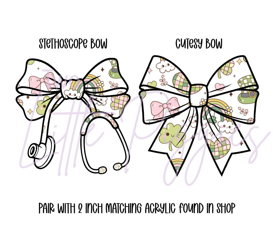 Printed Vinyl - St. Patrick's - Cutesy
