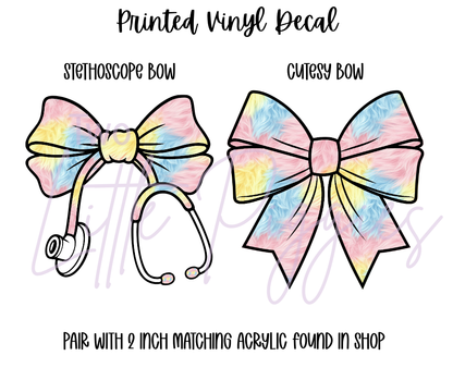 Printed Vinyl - Pastel Fur