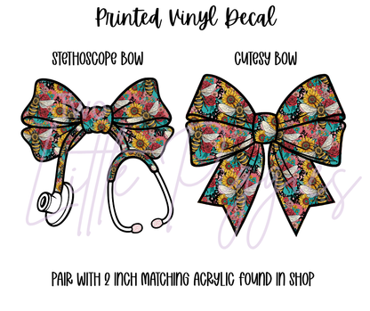Printed Vinyl - Spring Bee