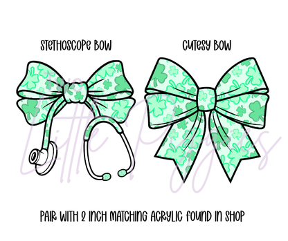 Printed Vinyl - St. Patrick's - Doodle