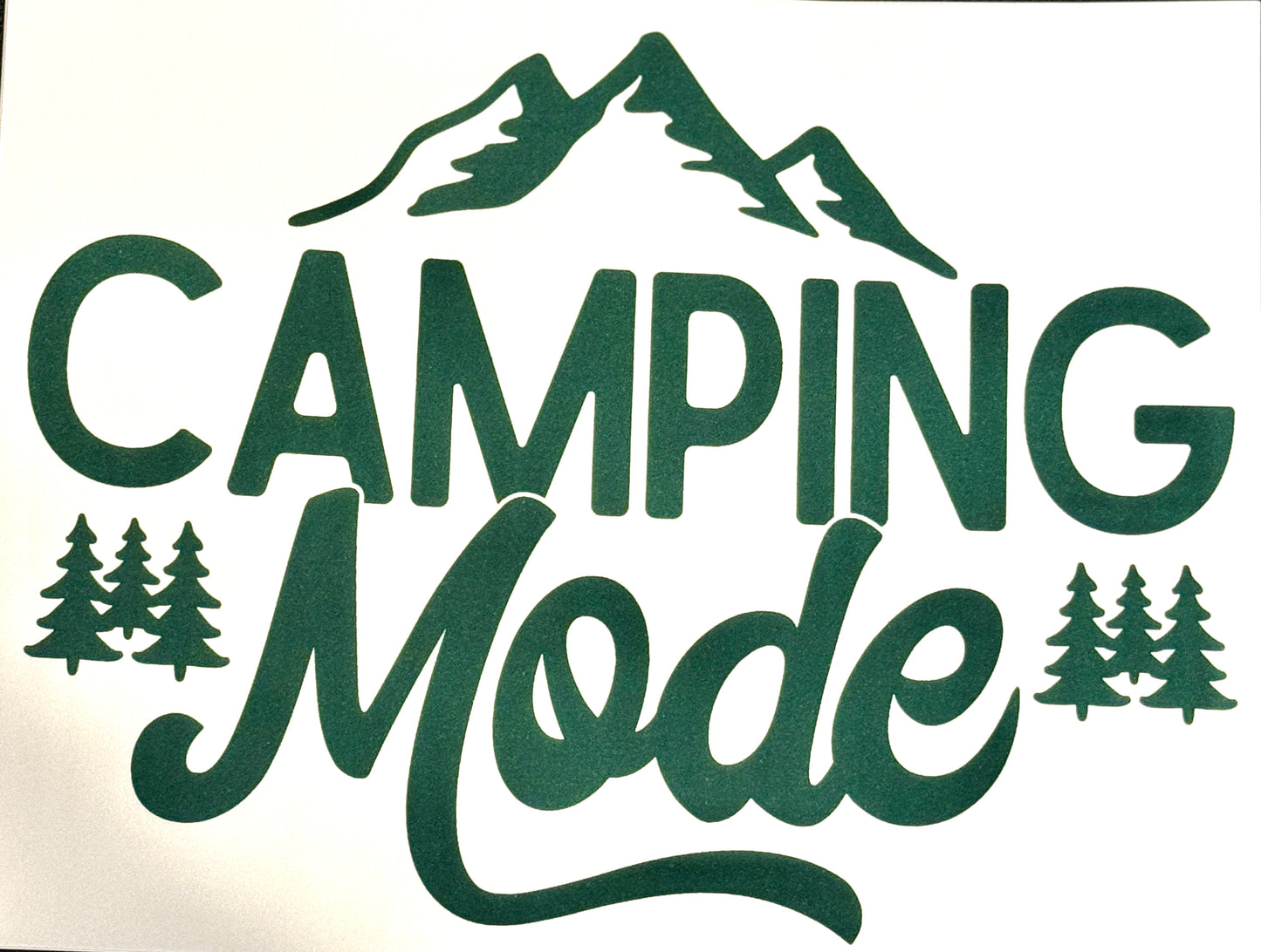 Camping Mode_Forest Green Ink