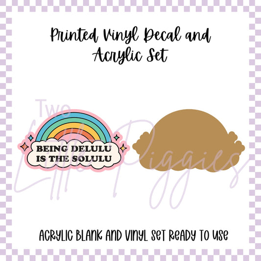 Printed Vinyl and Acrylic Set - Is the Solulu