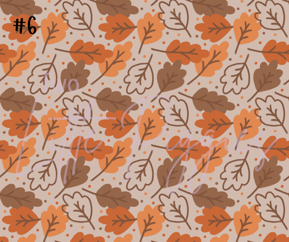 Printed Vinyl - Autumn Days