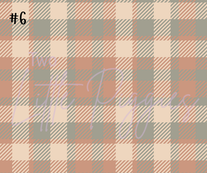 Printed Vinyl - September Plaid