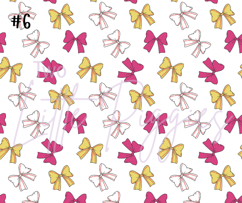 Printed Vinyl - Coquette Softball